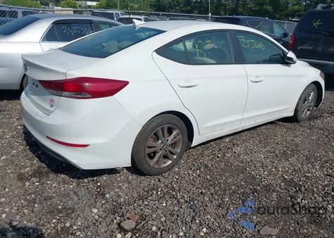 2018 Hyundai Elantra Sel из США, поврежденный, VIN 5NPD84LF6JH360640